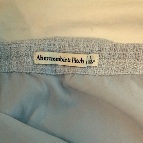 Abercrombie & Fitch Light Blue Mini Skirt - Picture 2 of 5